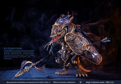 (Pre-Order) Magic Craftsman studio Temple of chaos Sobek 9.5inch Action Figure