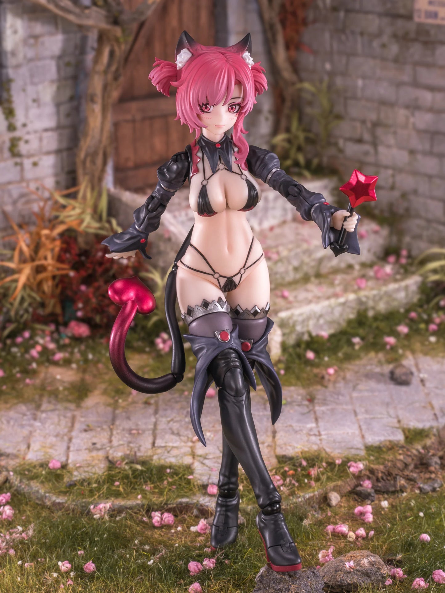 (Pre-Order) EXSSRION Studio 1/12 witch of the other world Hoshikawa Cat Red and Black hair version