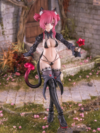 (Pre-Order) EXSSRION Studio 1/12 witch of the other world Hoshikawa Cat Red and Black hair version