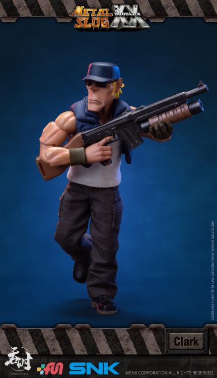 Tunshi Studio Metal Slug XX Clark Still 1/12 Scale Figure (In Stock)