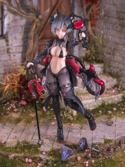 (Pre-Order) EXSSRION Studio 1/12 witch of the other world Hoshikawa Cat Red and Black hair version