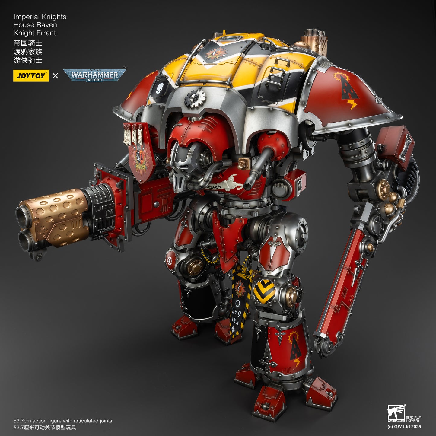 (Pre-Order) Warhammer 40k Imperial Knights House Raven Knight Errant