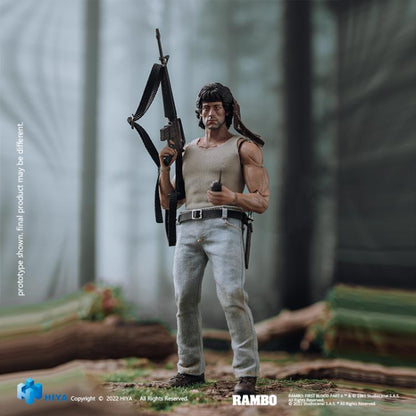 (Pre-Order) HIYA First Blood Exquisite Super Series John Rambo 1/12 Scale PX Previews Exclusive Figure