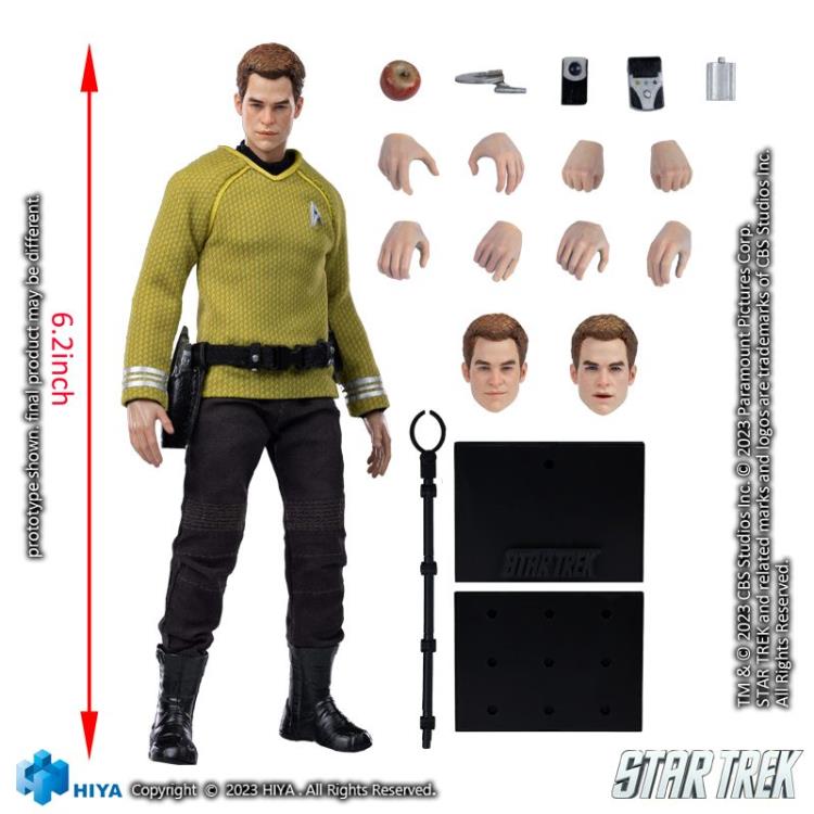 (Pre-Order) HIYA Star Trek (2009) Exquisite Super Series James T. Kirk 1/12 Scale Action Figure