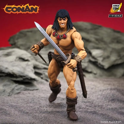 (Pre-Order) Boss Fight Studios Conan the Barbarian Hero H.A.C.K.S. Conan the Barbarian 1/18 Scale Action Figure