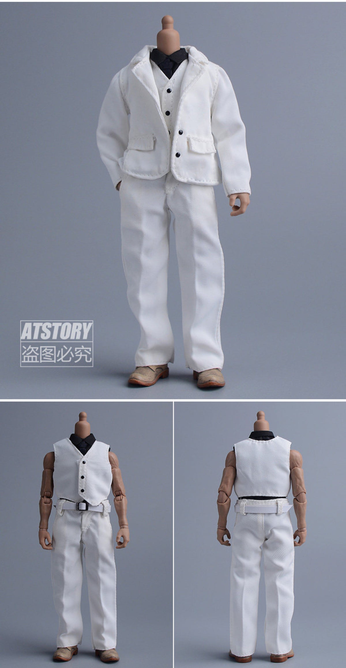 Custom 1/12 Clothing Accessories Suits for 1/12 scale action figures