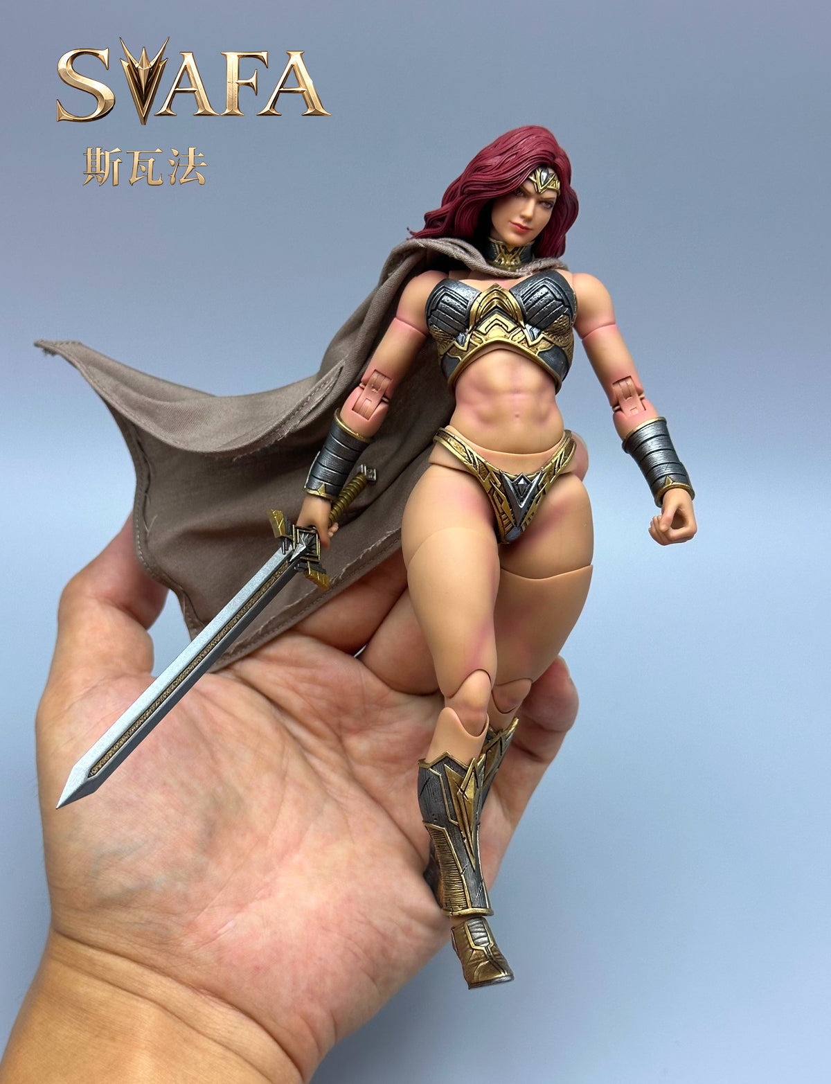 (Pre-Order) Mythoborn x Fury 1/12 Northern Valkyrie Svafa action figure with set bonus