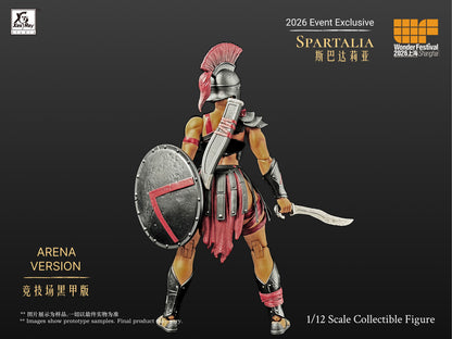 (Pre-Order) Xesray 1/12 Spartalia WF26 EE Arena and Mercenary action figure
