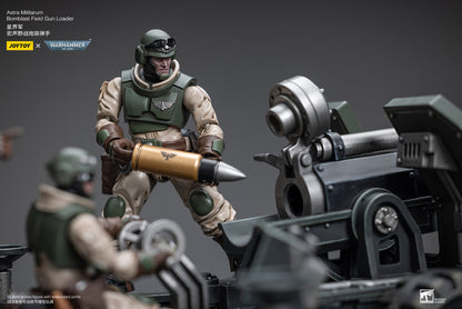 Warhammer 40K Astra Militarum Ordnance Team with Bombast Field Gun (In Stock)