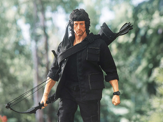 HIYA Rambo: First Blood Part II John Rambo 1/12 Scale PX Previews Exclusive Figure (In Stock)