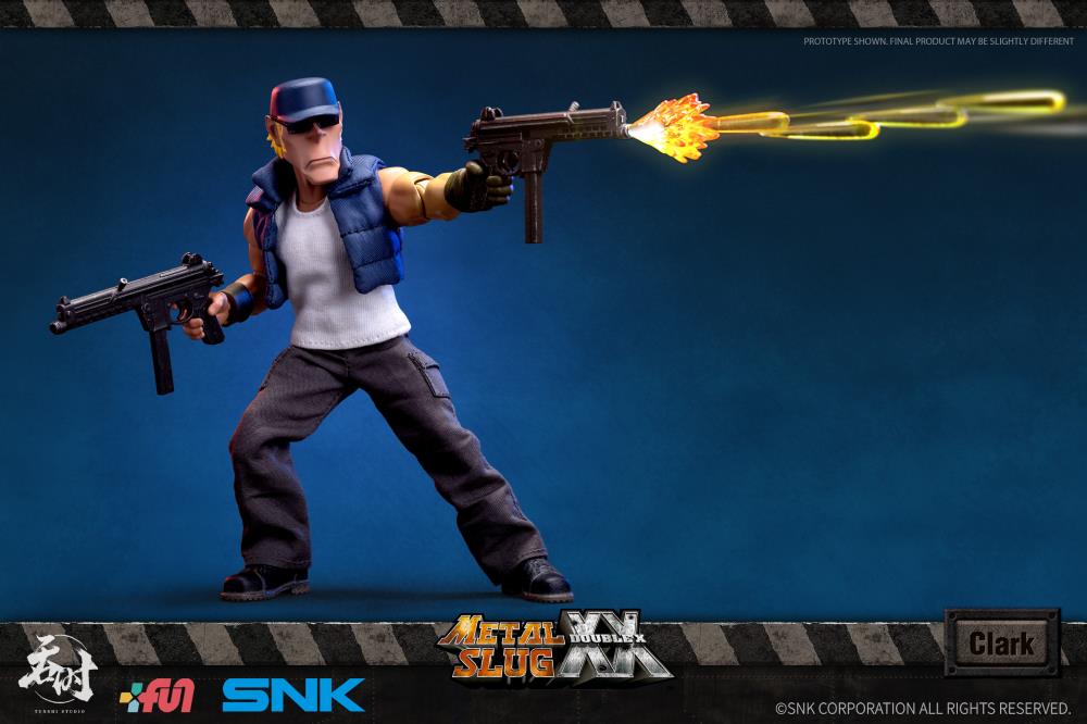 Tunshi Studio Metal Slug XX Clark Still 1/12 Scale Figure (In Stock)