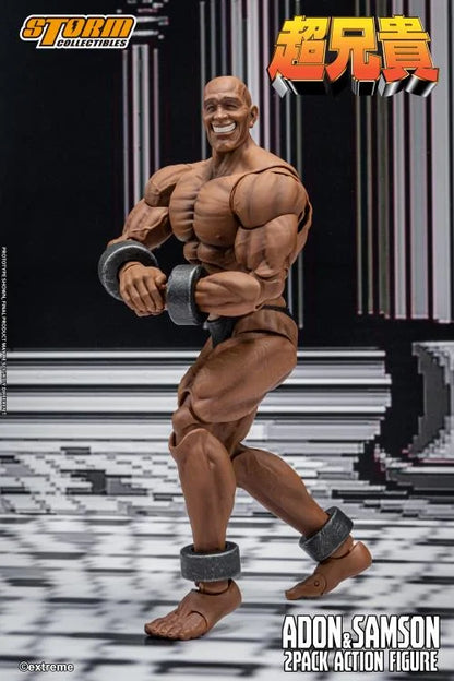 (Pre-Order) Storm Collectibles Chou-Aniki Adon and Samson 1/12 Scale Action Figure Set