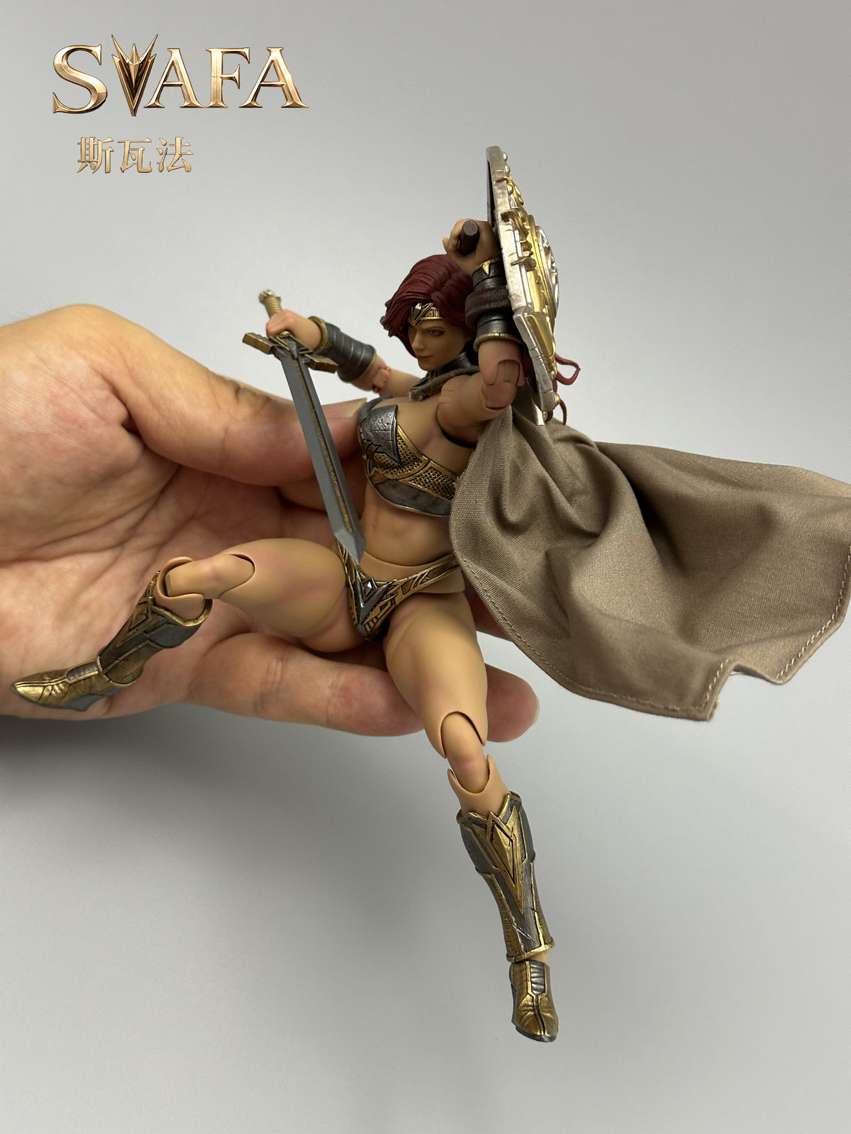 (Pre-Order) Mythoborn x Fury 1/12 Northern Valkyrie Svafa action figure with set bonus