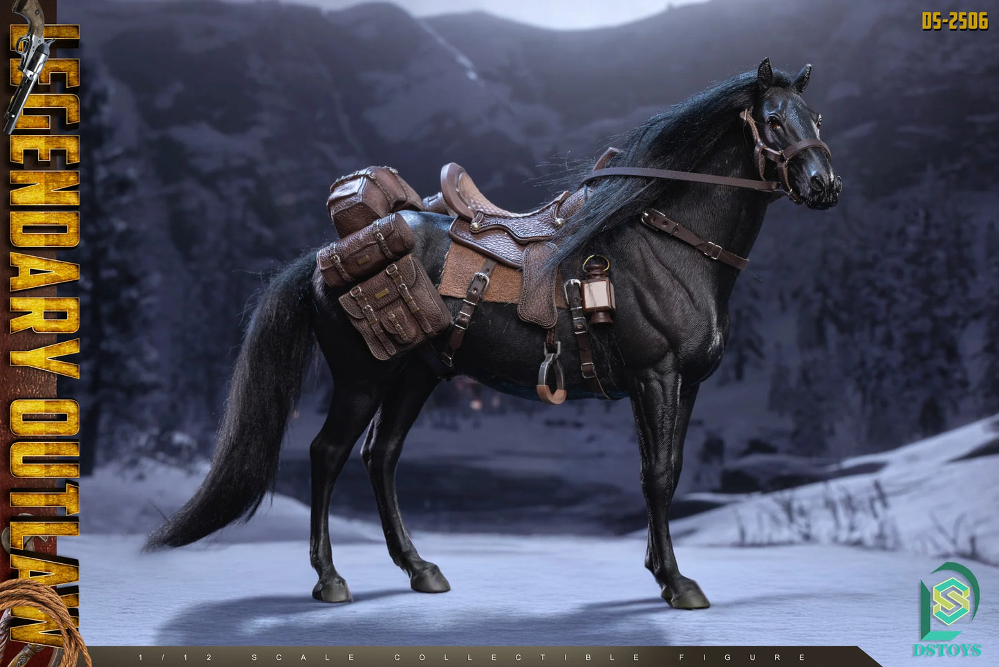(Pre-Order) DSTOYS 1/12 Legendary Outlaw action figure DS2505 Standard and DS2506 Deluxe with horse