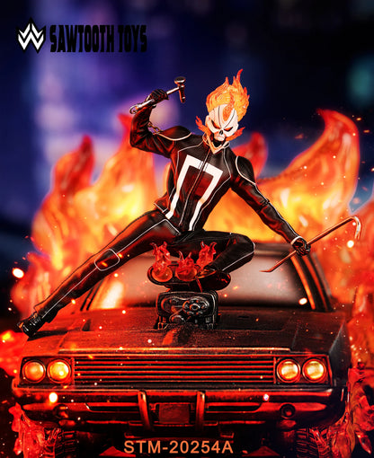 (Pre-Order) Sawtooth Toys 1/12 Flame Knight figure and Charger statue STM20254