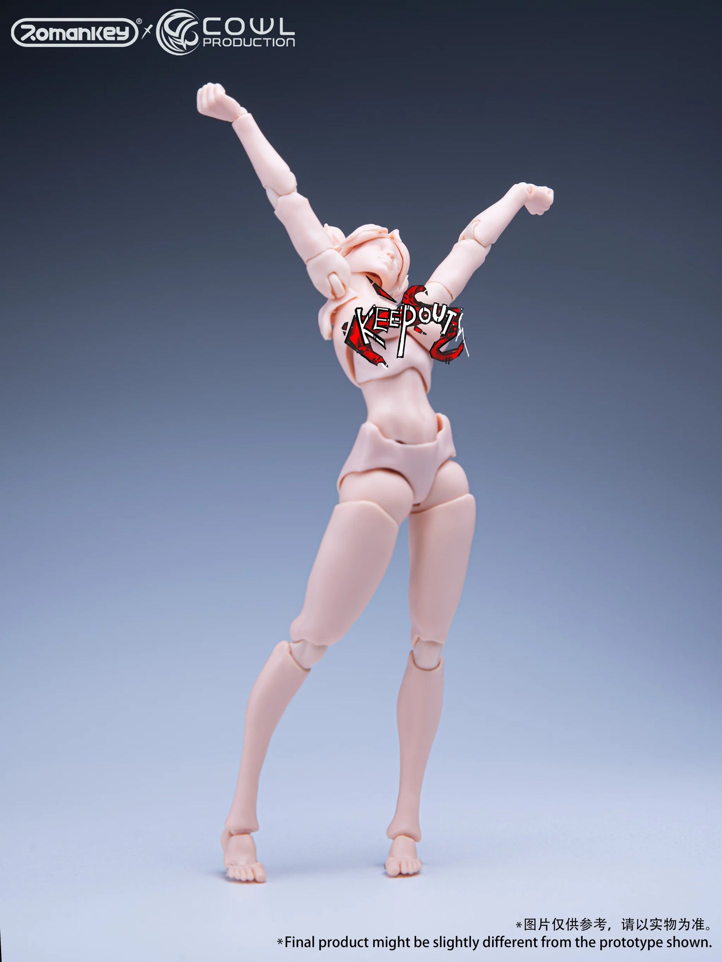 (Pre-Order) Romankey Studio 1/12 female action figure Reissue