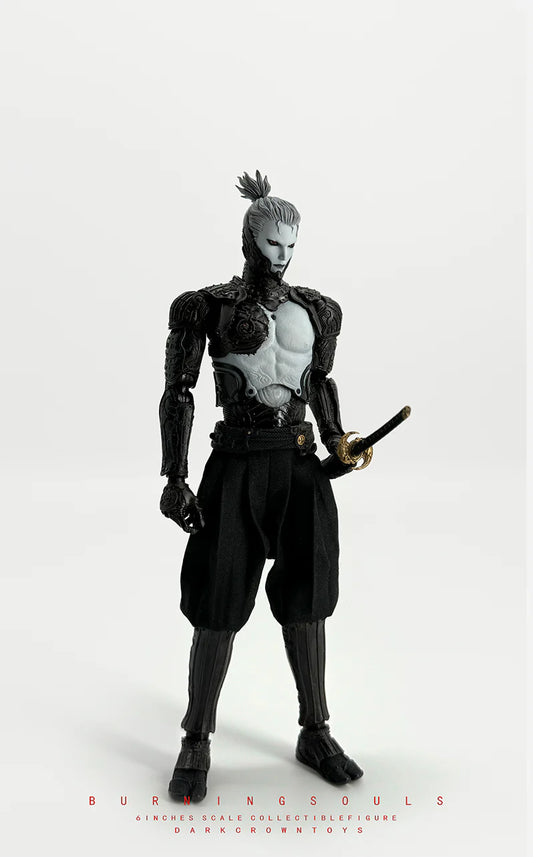 Dark Crown Toys Burning Souls 1/12 Immortal Shura Kagekura Two figures Version