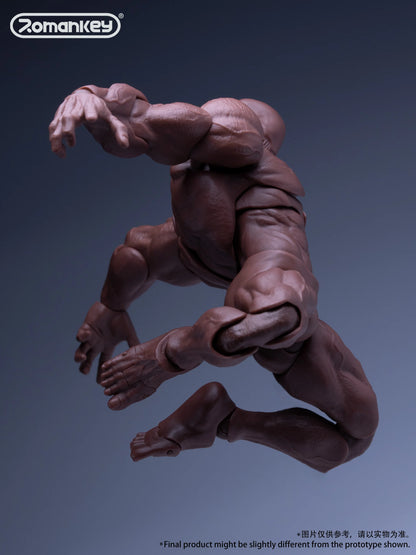 (Pre-Order) Romankey 1/12 Highly Articulated Male Body UMS003 BIG GUY Ver A B and C