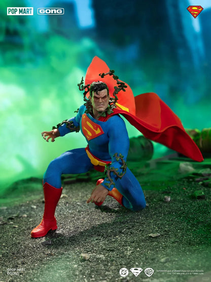 POPMART GONG 1/12 Official Licensed DC Hush Superman Action Figure