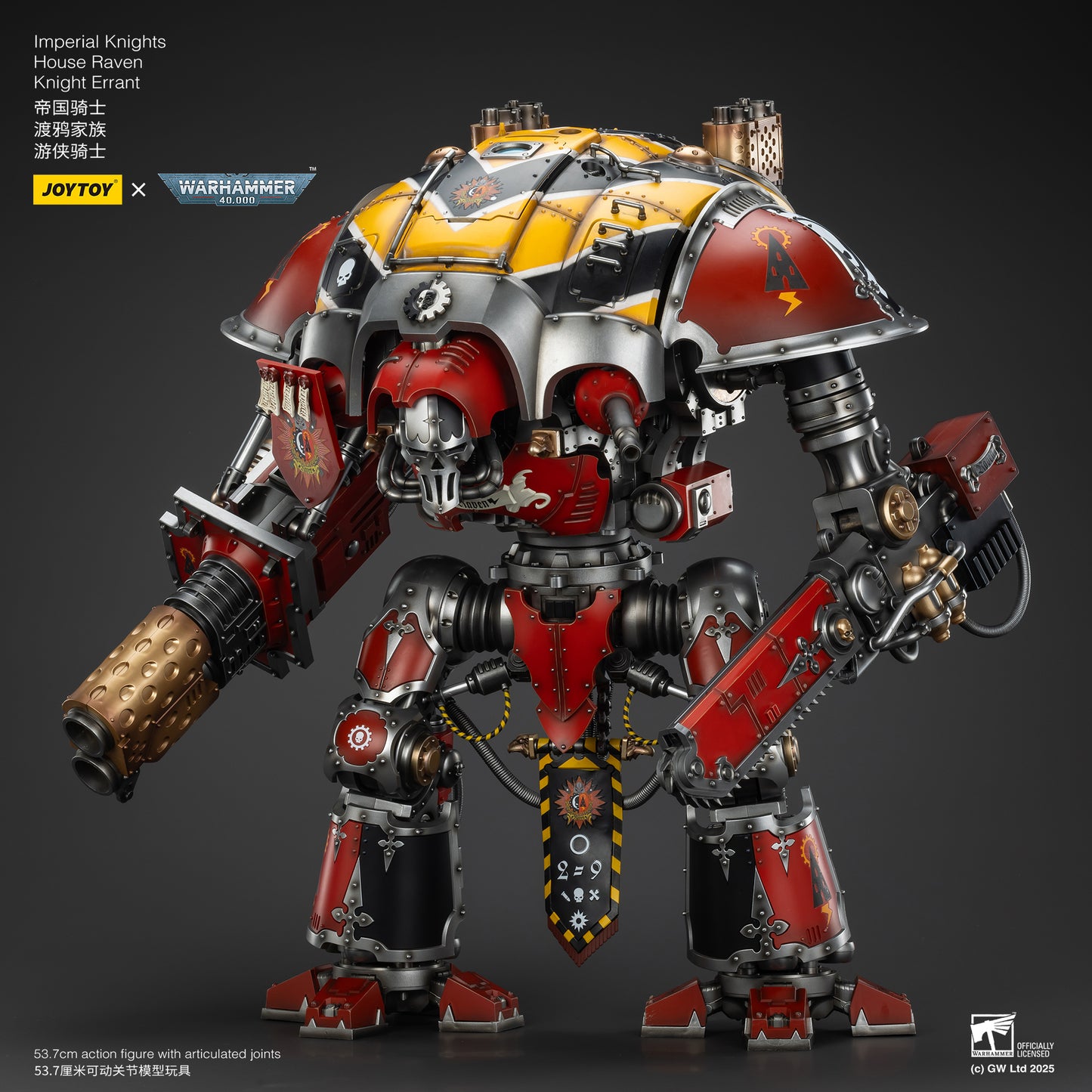 (Pre-Order) Warhammer 40k Imperial Knights House Raven Knight Errant
