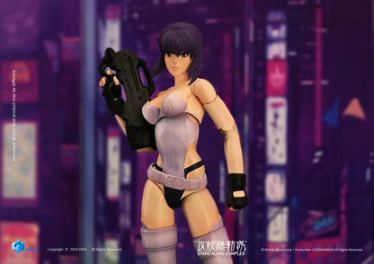 HIYA Exquisite Super Series 1/12 Scale 6 Inch GHOST IN THE SHELL Stand Alone Complex Kusanagi Motoko Action Figure