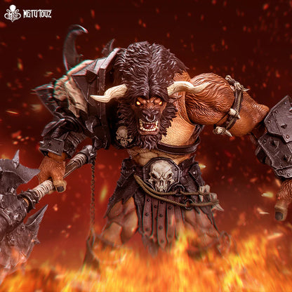 (Pre-Order) Mety toyz Minotaur Gladiator Ragehorn 12inch action figure