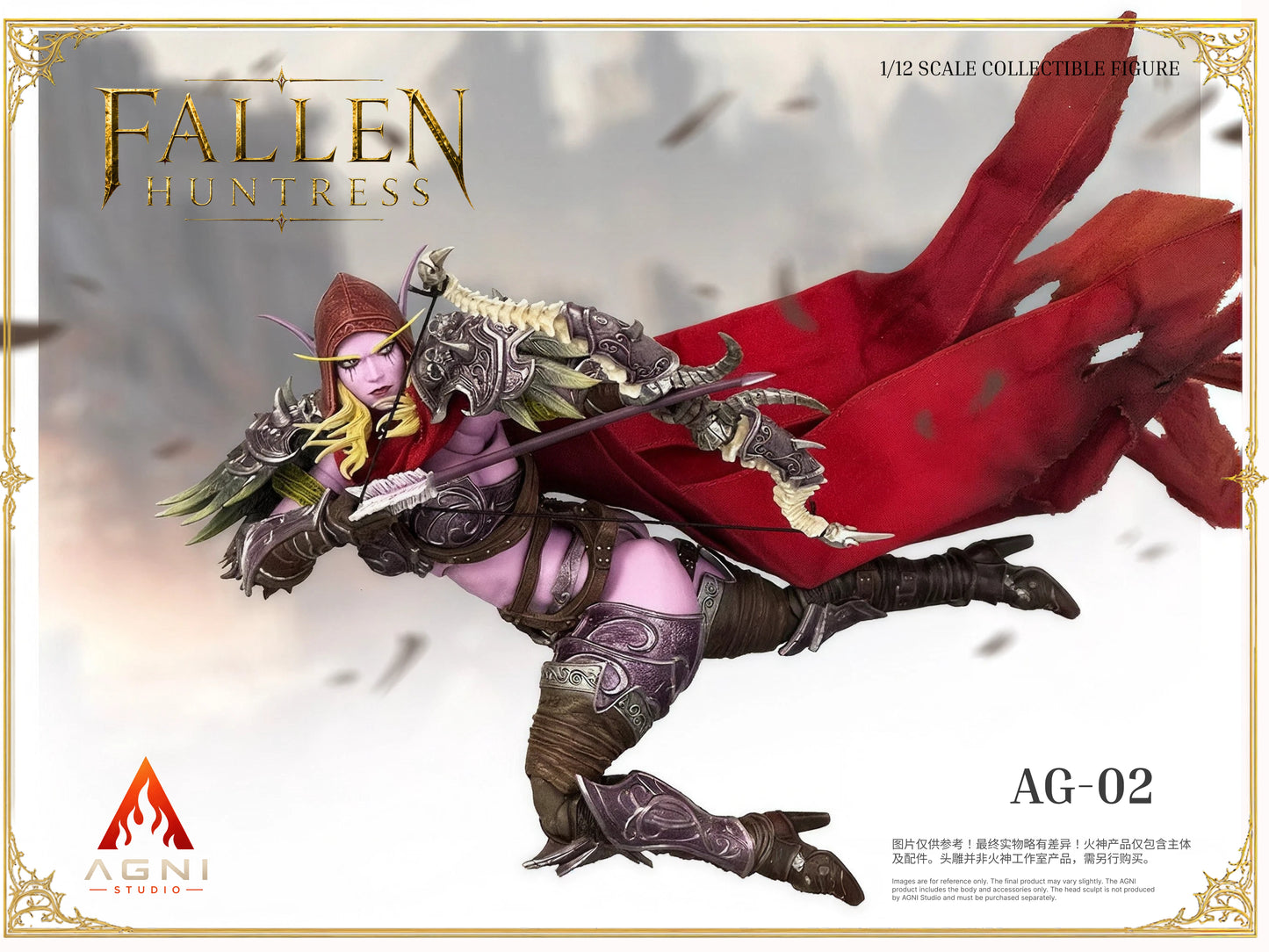 (Pre-Order) Agni Stuido 1/12 Fallen Huntress and FR Head Set Action figure