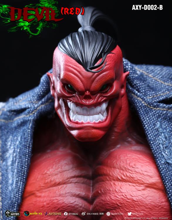 (Pre-Order) AXYTOYS Devil (Deluxe Red Ver.) 1/12 Scale Action Figure