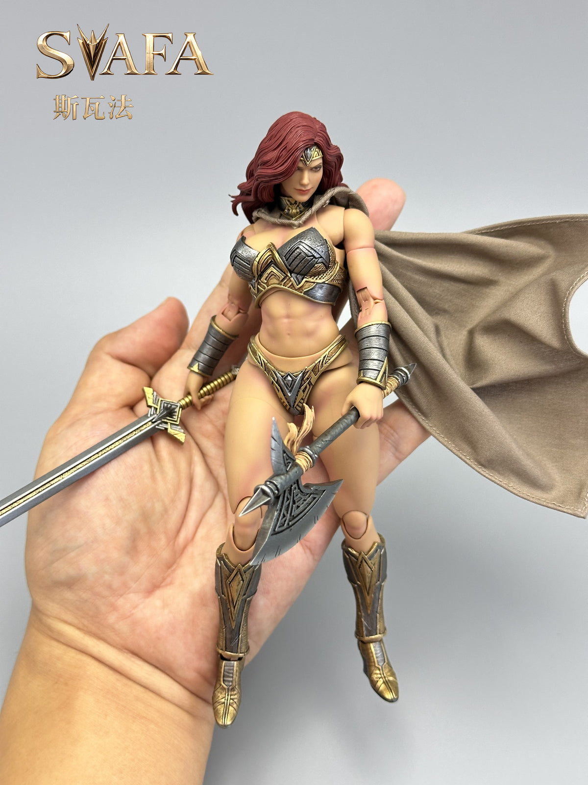 (Pre-Order) Mythoborn x Fury 1/12 Northern Valkyrie Svafa action figure with set bonus