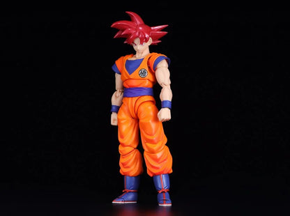 S.H.Figuarts Super Saiyan God Goku (Saiyan God Instilled With the Light of Righteous Hearts) Action Figure (In Stock)