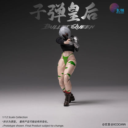 (Pre-Order) Xocann studio 1/12 Cyberpunk fighters Club NO.2 Bullet Queen action figure MF001 Kit