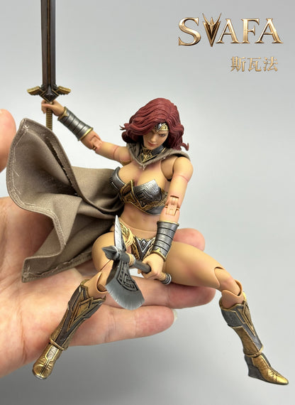 (Pre-Order) Mythoborn x Fury 1/12 Northern Valkyrie Svafa action figure with set bonus