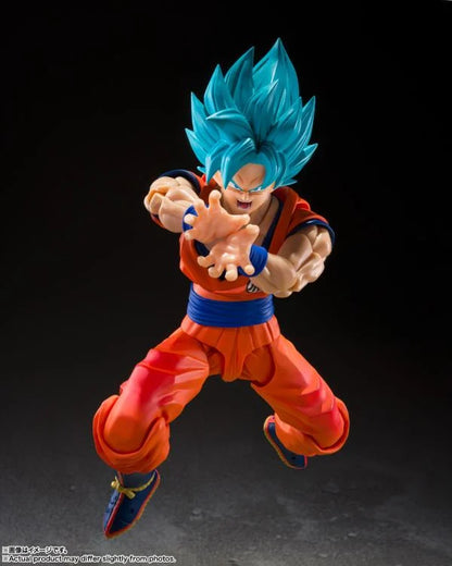 (Pre-Order) Dragon Ball Super S.H.Figuarts Super Saiyan God Super Saiyan Goku (Blue Power Transcending Limits) Action Figure