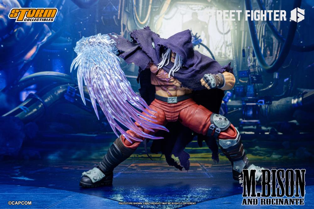 (Pre-Order) Storm Collectibles Street Fighter 6 M. Bison & Rocinante 1/12 Scale Action Figure Set