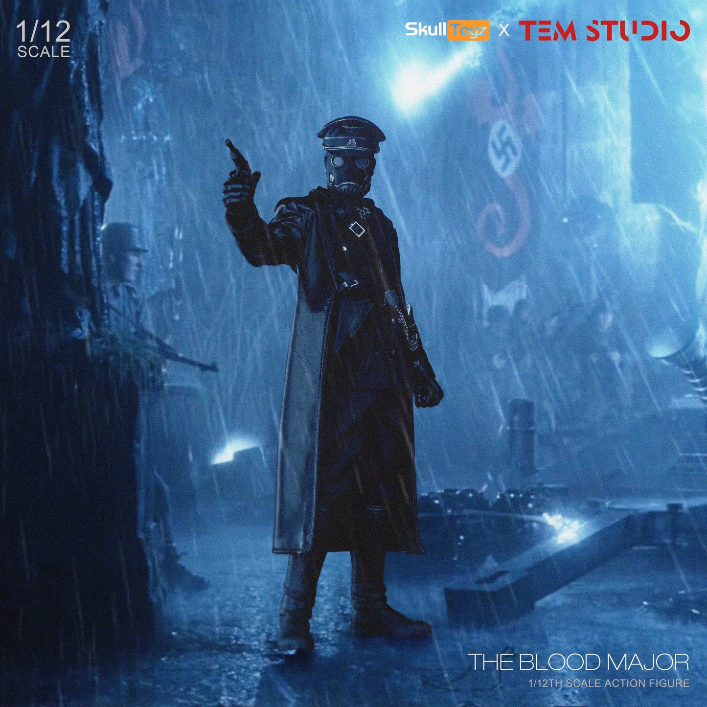 (Pre-Order) TEM STUDIO x Skull Toyz The Blood Major 1/12 Action Figure TEMS002