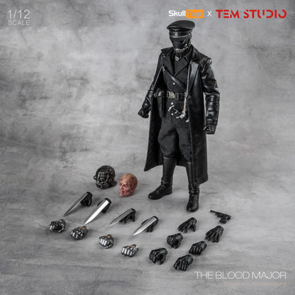 (Pre-Order) TEM STUDIO x Skull Toyz The Blood Major 1/12 Action Figure TEMS002