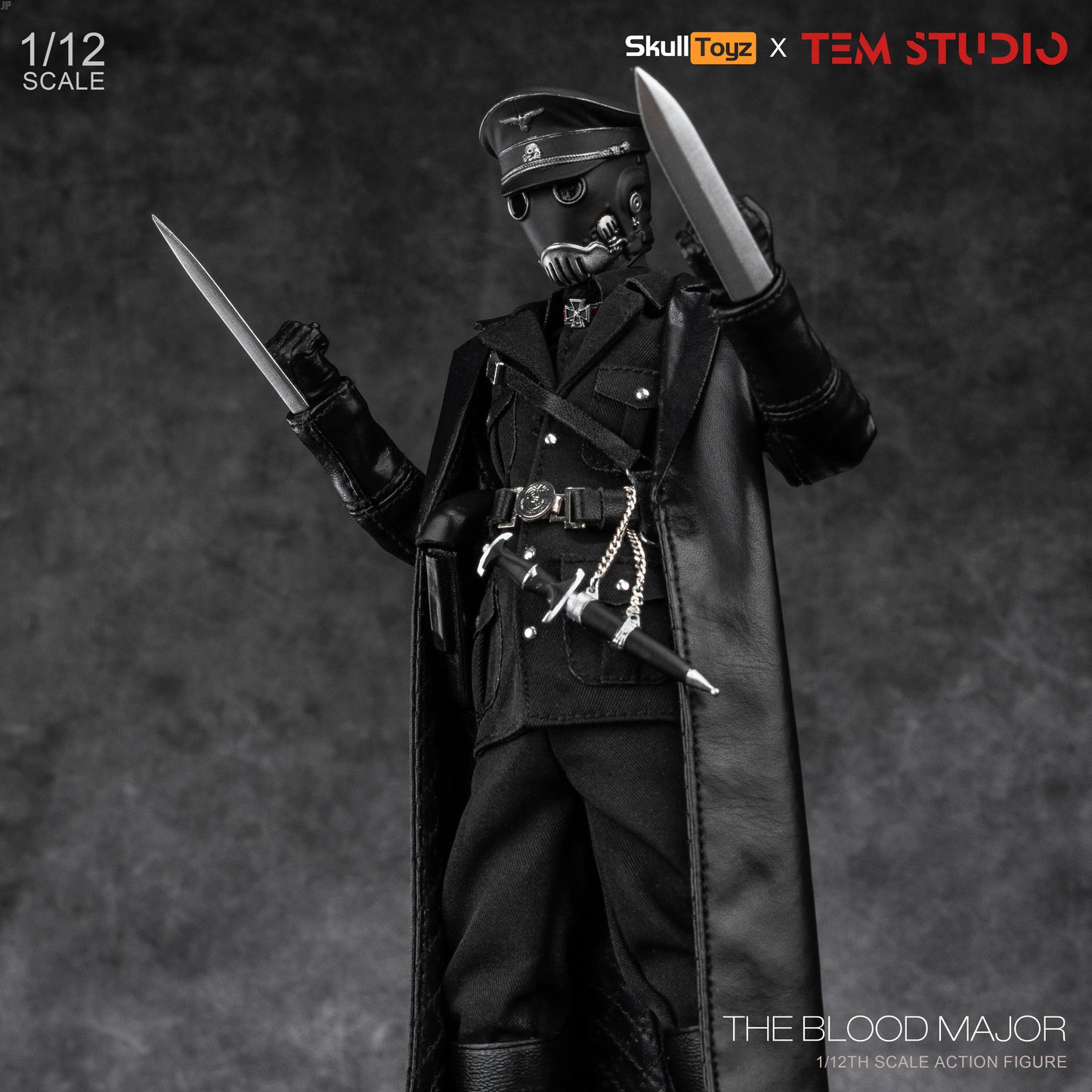 (Pre-Order) TEM STUDIO x Skull Toyz The Blood Major 1/12 Action Figure TEMS002