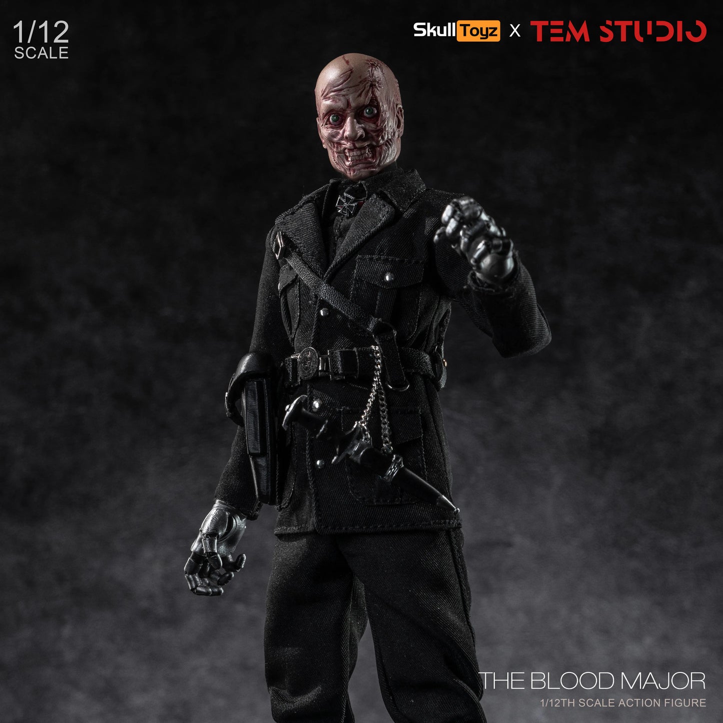(Pre-Order) TEM STUDIO x Skull Toyz The Blood Major 1/12 Action Figure TEMS002