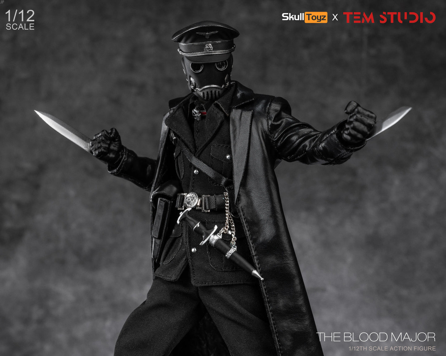 (Pre-Order) TEM STUDIO x Skull Toyz The Blood Major 1/12 Action Figure TEMS002