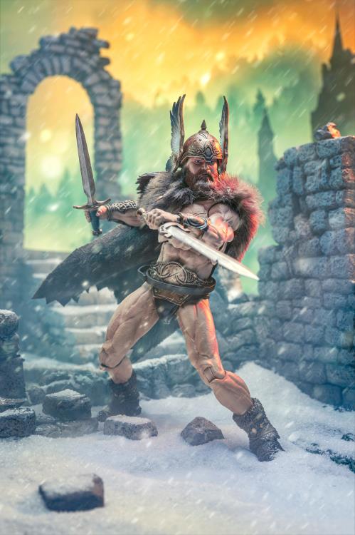 (Pre-Order) Frank Frazetta ICON Collectibles Norseman 1/12 Scale Action Figure