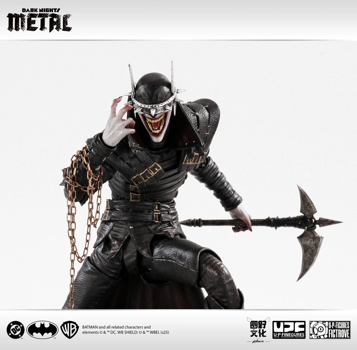 (Pre-Order) Official Licensed LPZZ 1/12 Dark Knight Metal series Joker action figure