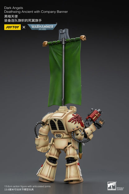 Warhammer 40K Dark Angels Deathwing Ancient with Company Banner (In Stock)