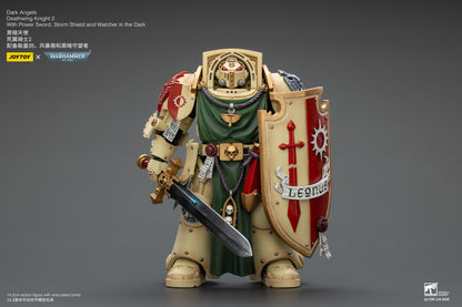 (Pre-Order) Warhammer 40k Dark Angels Deathwing Knight 2 With Power Sword, Storm Shield and Watcher in the Dark