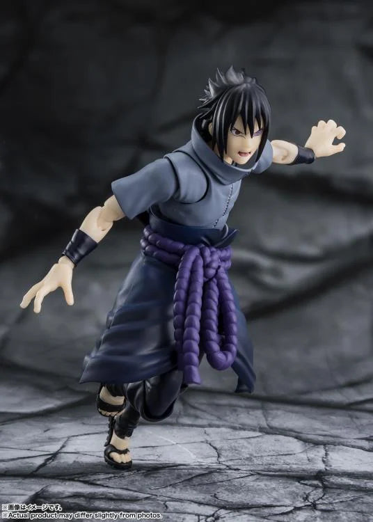 (Pre-Order) Naruto: Shippuden S.H.Figuarts Sasuke Uchiha (Solitary Shinobi) Action Figure