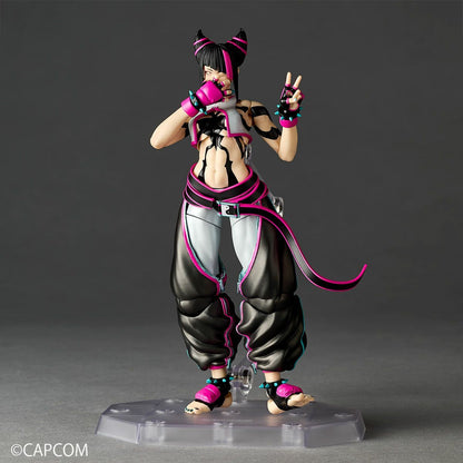 (Pre-Order) Kaiyodo Revoltech Amazing Yamaguchi Street Fighter Han Juri (With Bonus)