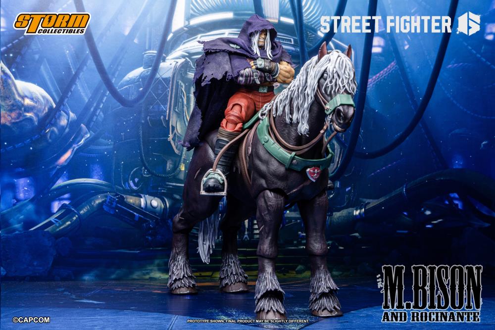 (Pre-Order) Storm Collectibles Street Fighter 6 M. Bison & Rocinante 1/12 Scale Action Figure Set