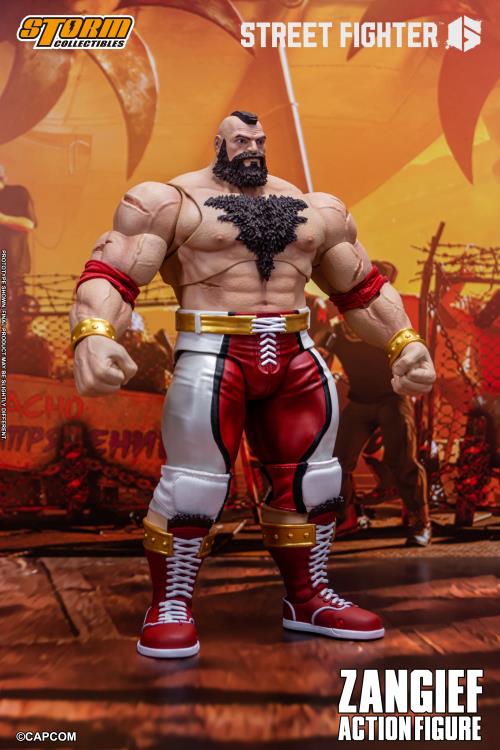 Storm Collectibles Street Fighter 6 Zangief 1/12 Scale Action Figure