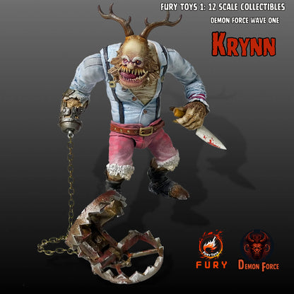 (Pre-Order) Fury toys Demon Force wave 1 1/12 The brother Kraden and Krynn 7 inches action figure