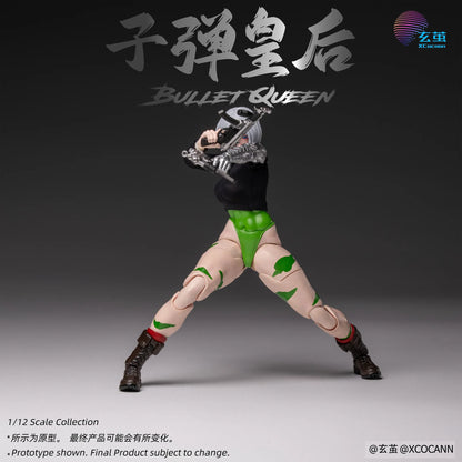 (Pre-Order) Xocann studio 1/12 Cyberpunk fighters Club NO.2 Bullet Queen action figure MF001 Kit
