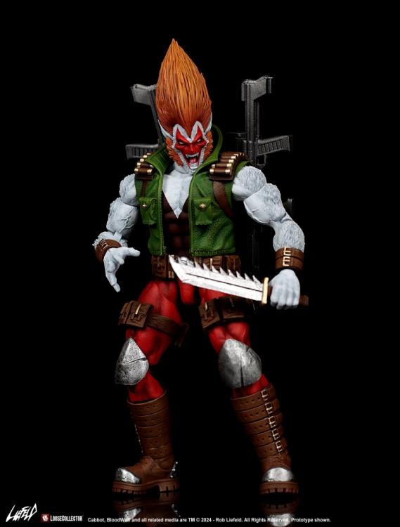 (Pre-Order) Rob Liefeld's Bloodwulf 1/12 Scale Action Figure